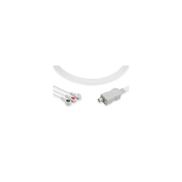 Ilb Gold Replacement For Fukuda Denshi, Lx-7120 Ecg Telemetry Leadwires LX-7120 ECG TELEMETRY LEADWIRES - main